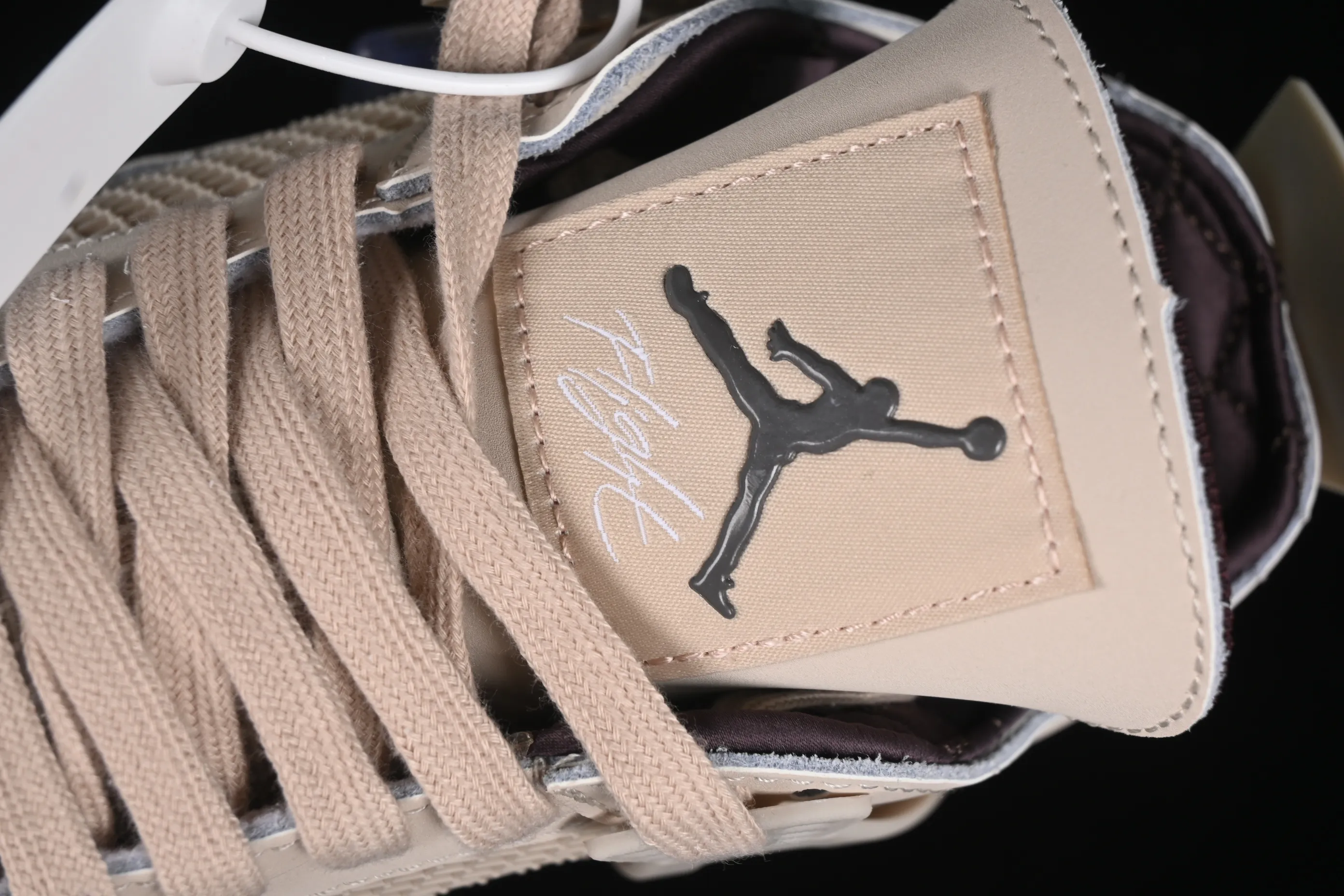All categories Air Jordan Jordan series basketball shoes Air Jordan 4 G version A Ma Maniere x Air Jordan 4 Retro "Fossil Stone" AJ4 Joe 4 Fossil FZ4810-200